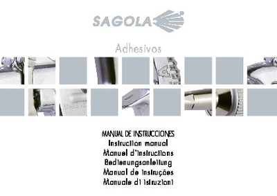 Pistola productos ADHESIVOS