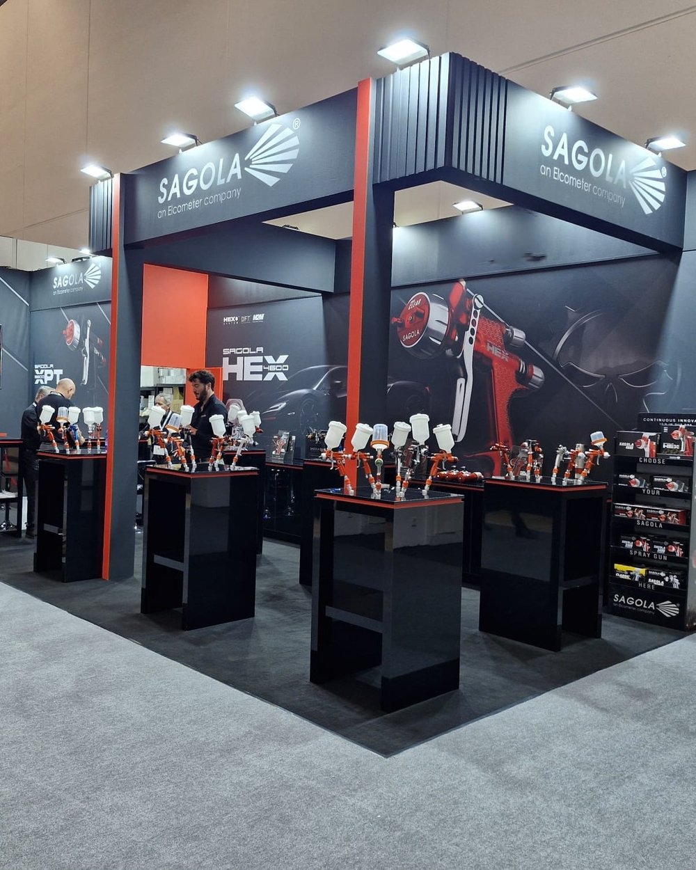 Sagola at Automechanika Frankfurt 2026, with its full refinishing range