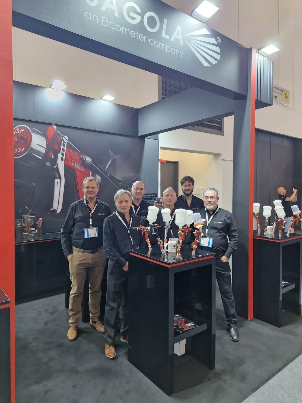 Sagola at Automechanika Frankfurt 2026, with its full refinishing range