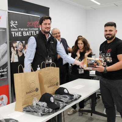 SAGOLA PARTNER DEL CONCURSO R-M BEST PAINTER CONTEST