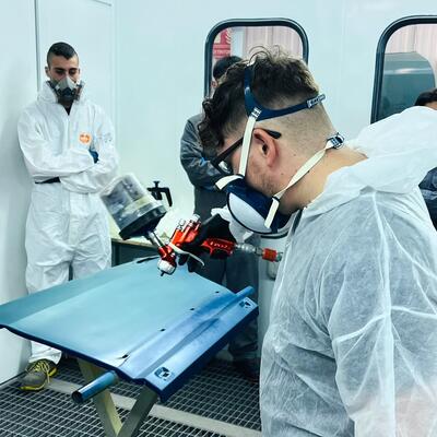 Sagola in the classroom: hands-on training in Burgos and SagolaSPRAY™ at PFITech