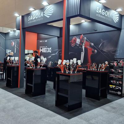 Sagola at Automechanika Frankfurt 2026, with its full refinishing range