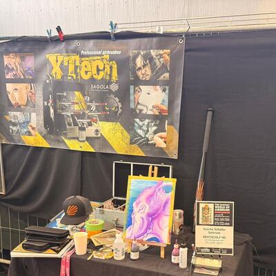 Sagola returns to The Fantasy World of Airbrush with the Sagola XTech range